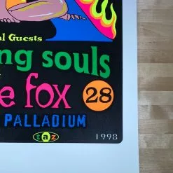 TAZ X - 1998 T.A.Z. Poster Hollywood, CA Palladium 1st Ed Gig Posters 12 TAZ X - 1998 T.A.Z. Poster Hollywood, CA Palladium 1st Ed Gig Posters