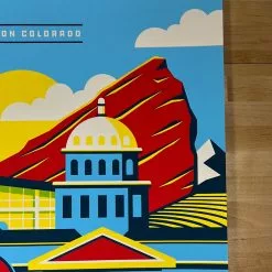 The Fillmore - 2021 Mike Tallman Poster Denver, CO 20th Anniversary Colorado