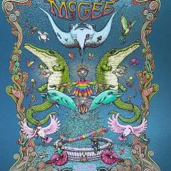 Umphrey's McGee - 2020/2021 Marq Spusta Poster Miami, FL 1st Teal