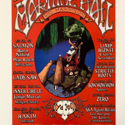 Dave Huckins MHP 44 March - 1998 Poster Maritime Hall San Fran 1st