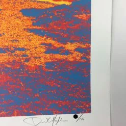 Dinosaur Jr - 2009 Dan MacAdam Crosshair Poster Cambridge, MA Middle East