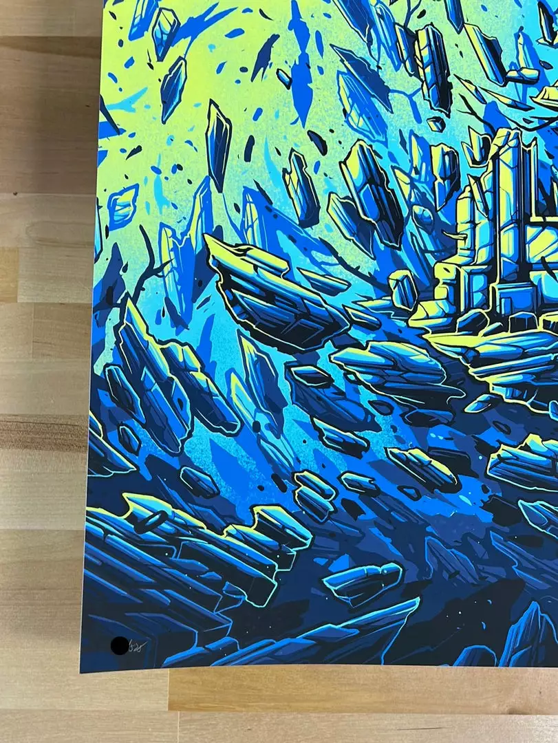 Grey Street - 2022 Dan Mumford Poster Dave Matthews Band (BLUE) 8 Grey Street - 2022 Dan Mumford Poster Dave Matthews Band (BLUE)