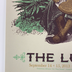 The Lumineers - 2013 Nate Duval Poster Morrison, CO Red Rocks