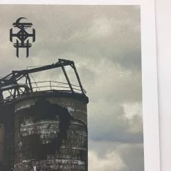 Corrections House - 2013 Dan MacAdam Crosshair Poster Tampa, FL The Crowbar Gig Posters