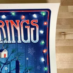 Half Hazzard Press Billy Strings - 2020 Half Hazard Poster String The Halls Gig Posters