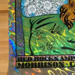 Colorado Greensky Bluegrass - 2019 Chuck Sperry Poster Red Rocks Morrison, CO AUTOGRAPHED FOIL 17 Colorado Greensky Bluegrass - 2019 Chuck Sperry Poster Red Rocks Morrison, CO AUTOGRAPHED FOIL