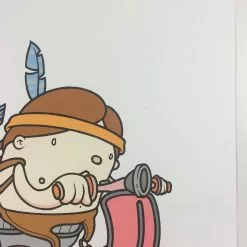 Untitled (Scooter) - 2008 Mike Budai Poster Art Print Art Prints