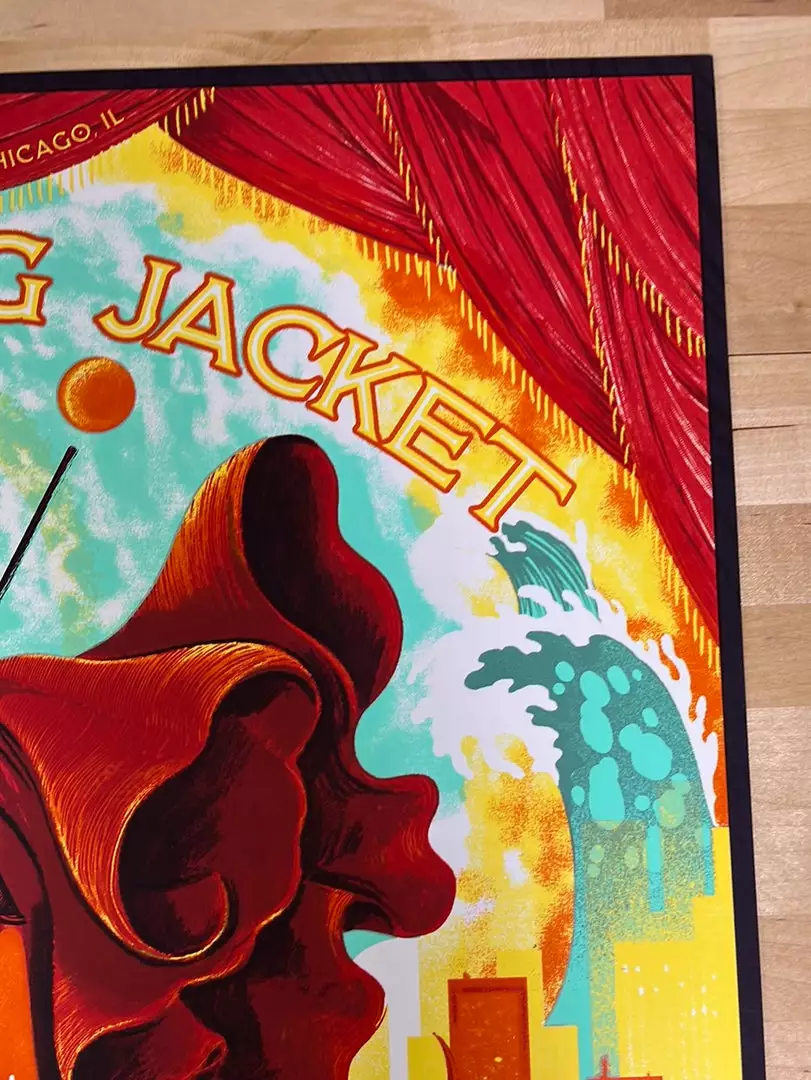 My Morning Jacket - 2021 Paul Kreizenbeck Poster Chicago, IL 6 My Morning Jacket - 2021 Paul Kreizenbeck Poster Chicago, IL