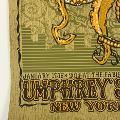 Gig Posters Umphrey's McGee - 2014 Jeff Wood Poster Beacon New York
