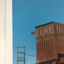 Luke Bryan - 2013 Dan MacAdam Crosshair Poster Toledo, OH Huntington Center