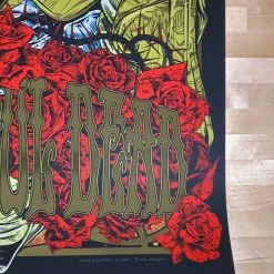 Grateful Dead - 2021 Rhys Cooper Poster Art Print Gold Foil 10 Grateful Dead - 2021 Rhys Cooper Poster Art Print Gold Foil