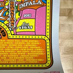 Life Is Beautiful Festival - 2021 Ames Brothers Poster Pearl Metallic Gig Posters 12 Life Is Beautiful Festival - 2021 Ames Brothers Poster Pearl Metallic Gig Posters