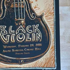 Black Violin - 2016 EMEK Poster Portland Oregon AP Gig Posters 12 Black Violin - 2016 EMEK Poster Portland Oregon AP Gig Posters