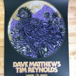 Dave Matthews Band - 2020 Ken Taylor Poster Cancun, MEX 9 Dave Matthews Band - 2020 Ken Taylor Poster Cancun, MEX