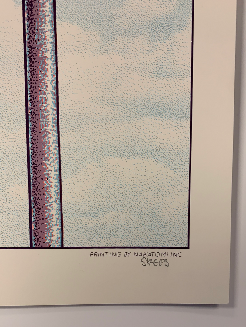 Kings Of Leon - 2017 Tyler Skaggs Poster Cincinnati, OH Riverbend 7 Kings Of Leon - 2017 Tyler Skaggs Poster Cincinnati, OH Riverbend