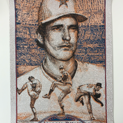 Nolan Ryan - 2015 David Welker Poster FugScreens Studios Variant