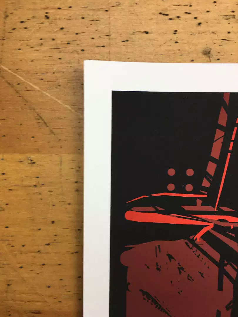 Flatstock 9 - 2006 Daniel Danger Poster Chicago, IL Union Park 6 Flatstock 9 - 2006 Daniel Danger Poster Chicago, IL Union Park