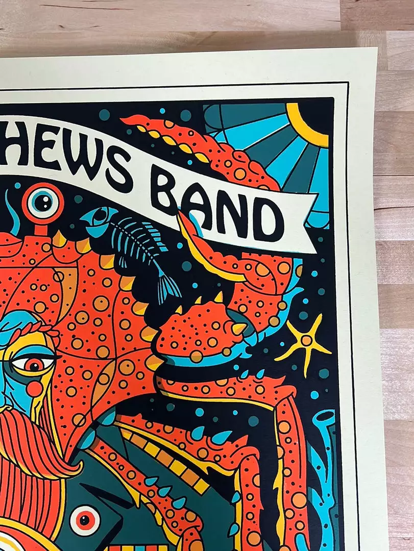 Methane Studios Gig Posters Dave Matthews Band - 2021 Methane Poster West Palm Beach, FL 7/31 6 Methane Studios Gig Posters Dave Matthews Band - 2021 Methane Poster West Palm Beach, FL 7/31