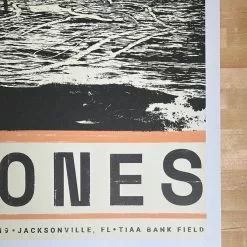 Sold Out Posters Gig Posters Rolling Stones - 2019 Poster No Filter Tour Jacksonville, FL 12 Sold Out Posters Gig Posters Rolling Stones - 2019 Poster No Filter Tour Jacksonville, FL