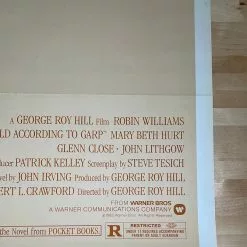 Sold Out Posters The World According To Garp - 1982 One Sheet Movie Poster Original Vintage 27x41 Movie/TV Posters