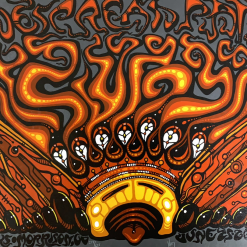 Widespread Panic - 2010 Jeff Wood Poster Red Rocks Morrison, CO Colorado