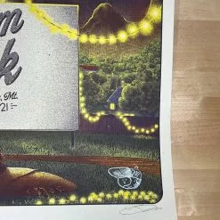 Railey Bace Prints Pearl Jam - 2021 Bailey Race Poster Missoula, MT Streaming AP Gig Posters