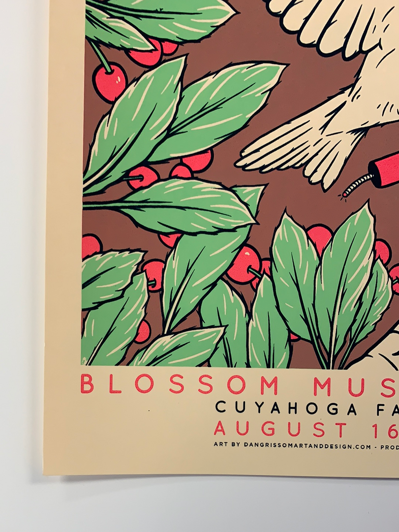 Kings Of Leon - 2017 Dan Grissom Poster Cuyahoga Falls, OH Blossom Music 8 Kings Of Leon - 2017 Dan Grissom Poster Cuyahoga Falls, OH Blossom Music