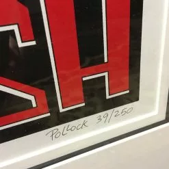 Phish - 1997 Jim Pollock Poster Art Of Modern Rock Series, Framed 10 Phish - 1997 Jim Pollock Poster Art Of Modern Rock Series, Framed