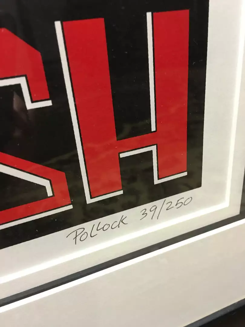 Phish - 1997 Jim Pollock Poster Art Of Modern Rock Series, Framed 5 Phish - 1997 Jim Pollock Poster Art Of Modern Rock Series, Framed