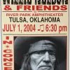 Willie Nelson - 2004 Franks Brothers 7/1 Poster Tulsa, OK Gig Posters 1 Willie Nelson - 2004 Franks Brothers 7/1 Poster Tulsa, OK Gig Posters
