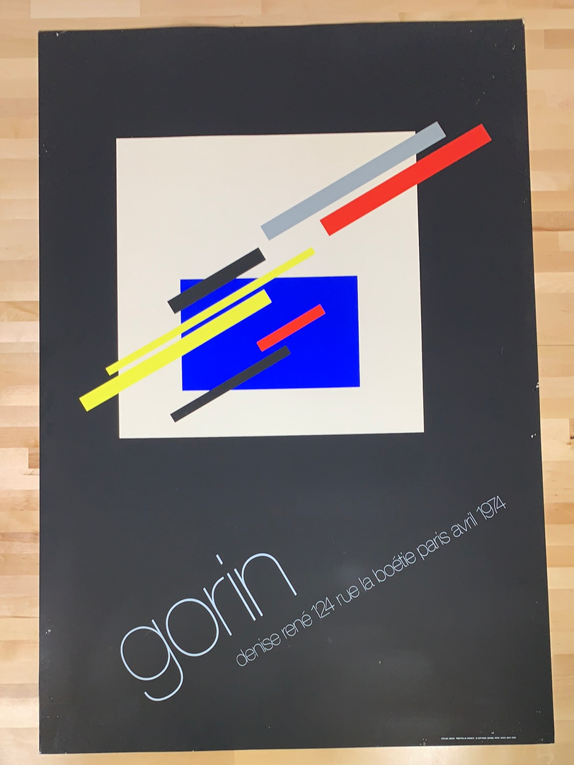 Charles Hinman Neoplastique #7 - Jean Gorin 1974 Art Print Denise Rene Original Vintage Art Prints 4 Charles Hinman Neoplastique #7 - Jean Gorin 1974 Art Print Denise Rene Original Vintage Art Prints