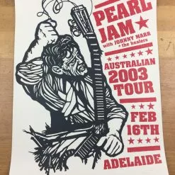 Ames Brothers Pearl Jam - 2003 Ames Design Poster Adelaide, AUS Entertainment Center Gig Posters 11 Ames Brothers Pearl Jam - 2003 Ames Design Poster Adelaide, AUS Entertainment Center Gig Posters