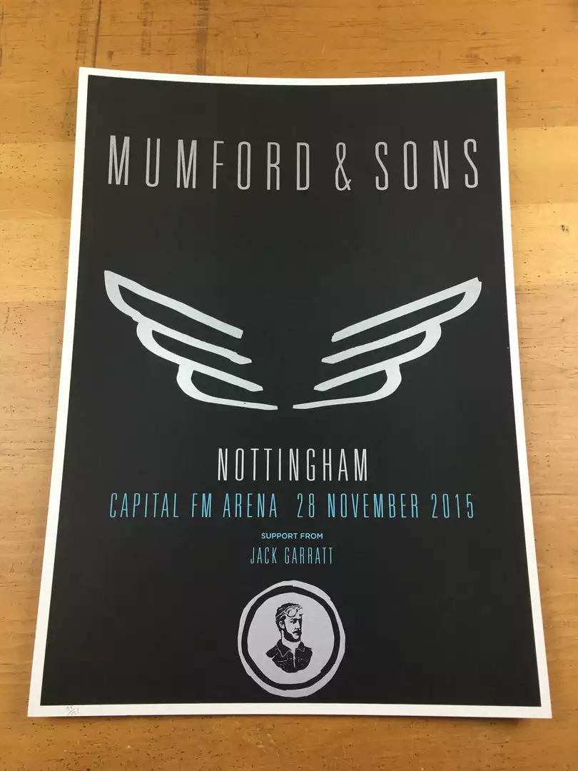 Sold Out Posters Mumford & Sons - 2015 Poster Nottingham, England, UK Capital FM Arena 5 Sold Out Posters Mumford & Sons - 2015 Poster Nottingham, England, UK Capital FM Arena