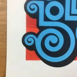 Ames Brothers Pearl Jam - 2013 Ames Bros Poster Santiago, Chile Lollapalooza S/N Gig Posters