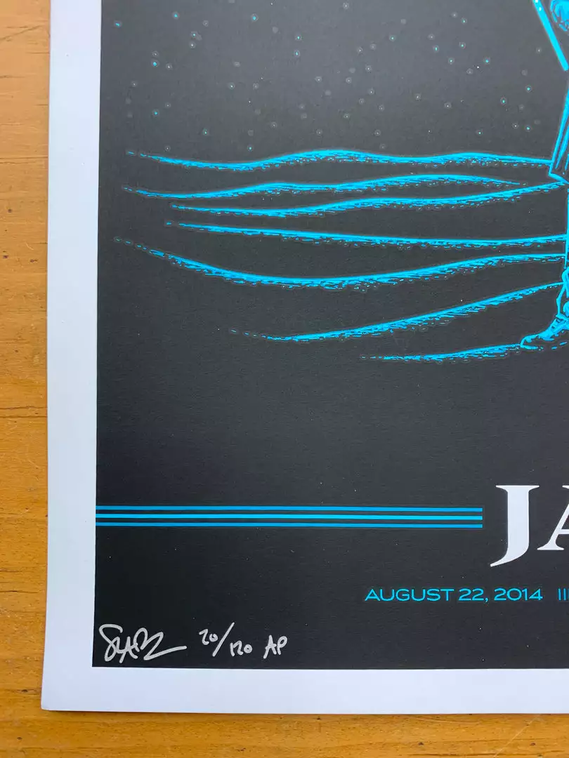 Jack White - 2014 Todd Slater Poster San Francisco 8/22 S/N Gig Posters 5 Jack White - 2014 Todd Slater Poster San Francisco 8/22 S/N Gig Posters