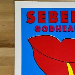 Sebadoh - 1995 Matt Getz Poster San Diego, Hollywood, CA