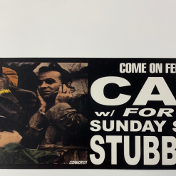 Gig Posters Cake - 2001 Jared Connor Poster Austin, TX Stub's BBQ 8 Gig Posters Cake - 2001 Jared Connor Poster Austin, TX Stub's BBQ