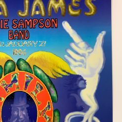 FD/ID 5 Etta James - 1996 Lee Conklin Poster Maritime Hall San Fran 1st Gig Posters