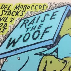 Raise The Woof - 2009 Jay Ryan Poster Chicago, IL House Of Blues With Devil In A