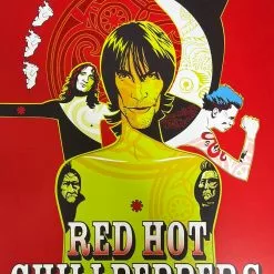 Red Hot Chili Peppers - 2001 Craig Phillips Poster Stafford, UK Weston Park