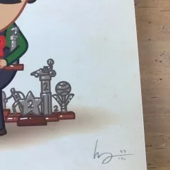 First Loser - 2016 Mike Mitchell Poster Luigi, Mario Brothers Art Prints