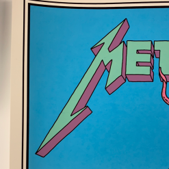 Metallica - 2019 Tyler Skaggs Poster El Paso, TX Don Haskins Center Gig Posters