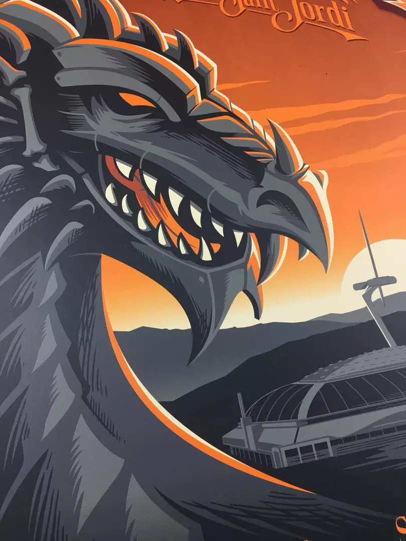 Gig Posters Metallica - 2018 Mark 5 Poster Barcelona, ESP Palau Sant Jordi 4 Gig Posters Metallica - 2018 Mark 5 Poster Barcelona, ESP Palau Sant Jordi