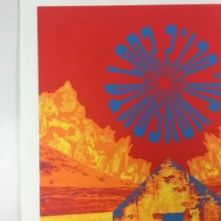 Dinosaur Jr - 2009 Dan MacAdam Crosshair Poster Cambridge, MA Middle East