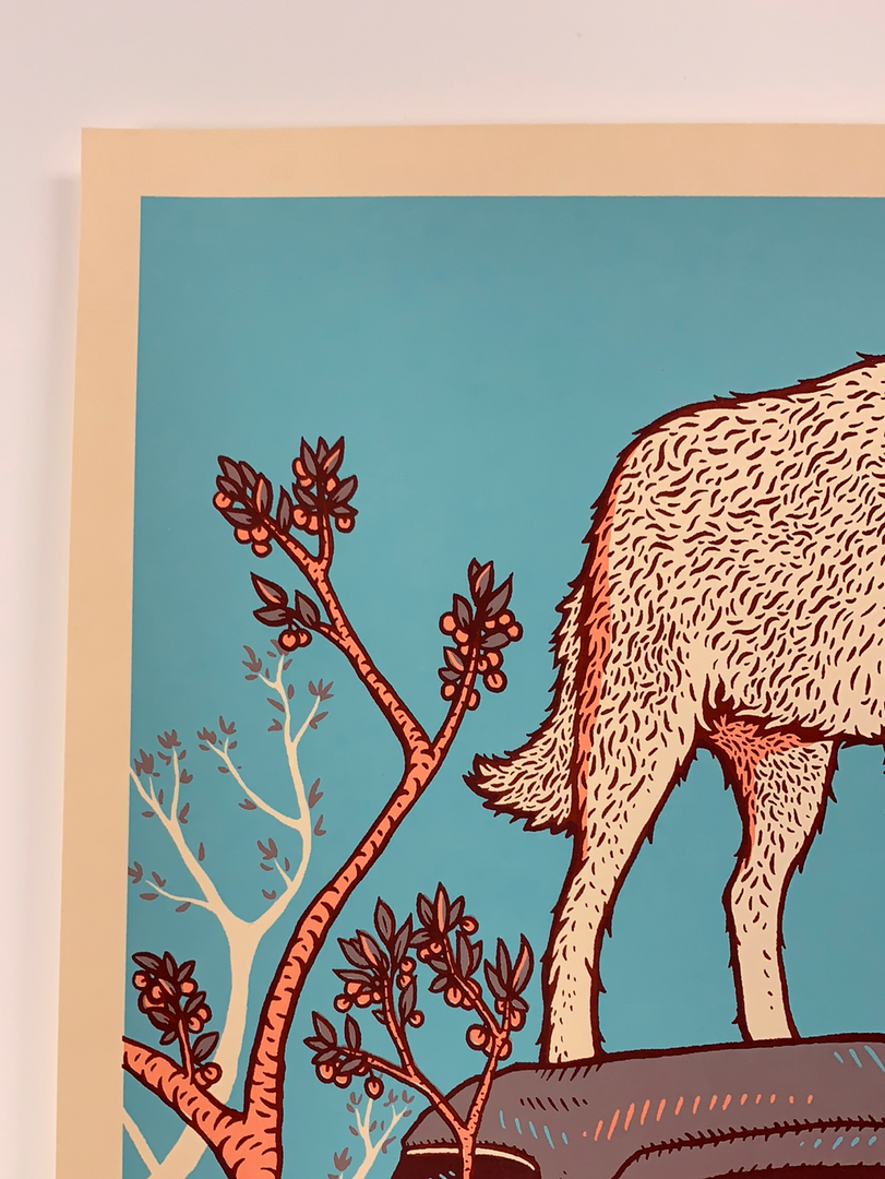 Kings Of Leon - 2017 Dan Grissom Poster Calgary, AB Scotiabank Gig Posters 5 Kings Of Leon - 2017 Dan Grissom Poster Calgary, AB Scotiabank Gig Posters