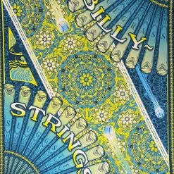 Half Hazzard Press Billy Strings - 2021 Half Hazard Poster Louisville, KY 5/21 Gig Posters