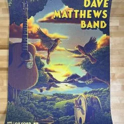 Railey Bace Prints Dave Matthews Band - 2021 Bailey Race Poster Gilford, NH 8/24 Gig Posters