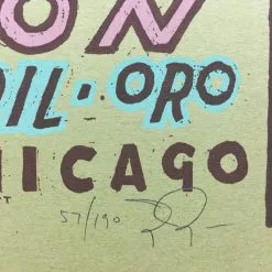 Nonagon - 2010 Jay Ryan Poster Chicago Quenchers Saloon Chicago, IL