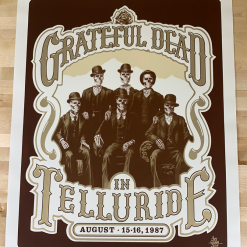 Grateful Dead - 1987/2007 Steve Johannsen Poster X/400 RP-3 Edition, CO