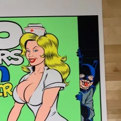 Foo Fighters - 1996 Chris Coop Poster Los Angeles, CA The Palladium Gig Posters